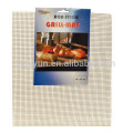 MESH OVEN BAKING SHEET/TRAY BLACK -CRISPY FOOD 37x24cm